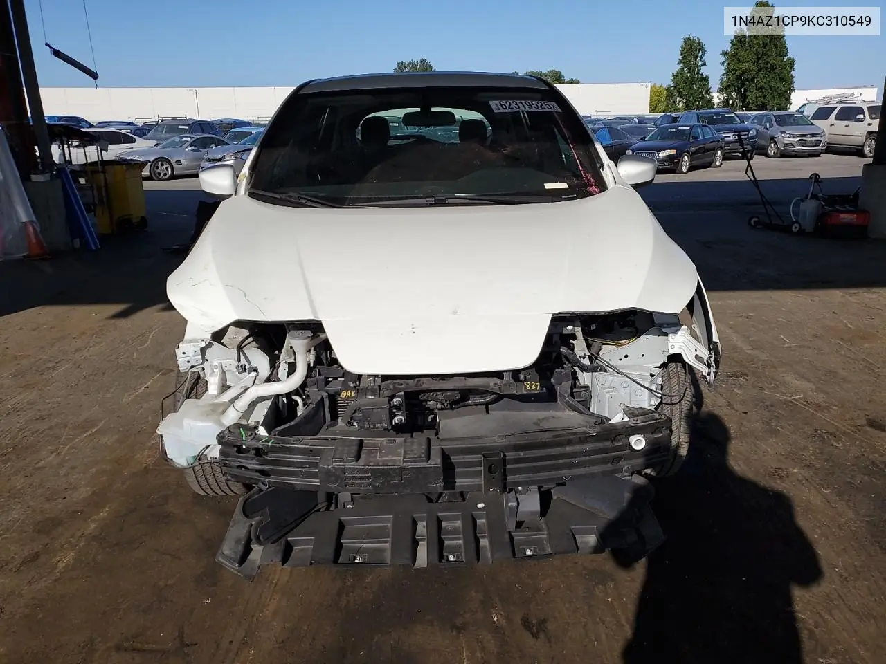 2019 Nissan Leaf S VIN: 1N4AZ1CP9KC310549 Lot: 62319525