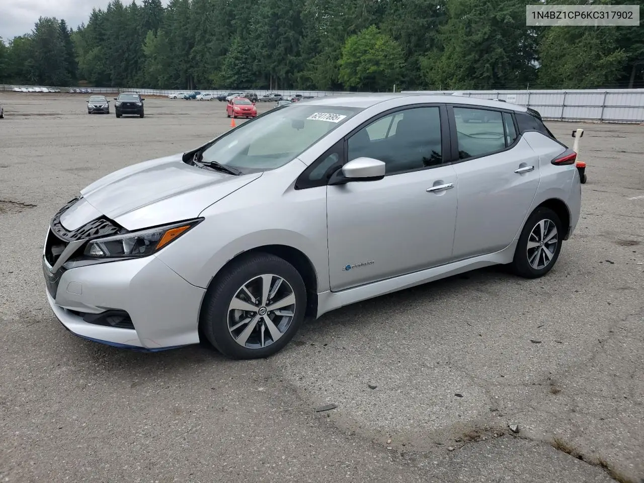 2019 Nissan Leaf S Plus VIN: 1N4BZ1CP6KC317902 Lot: 62417695