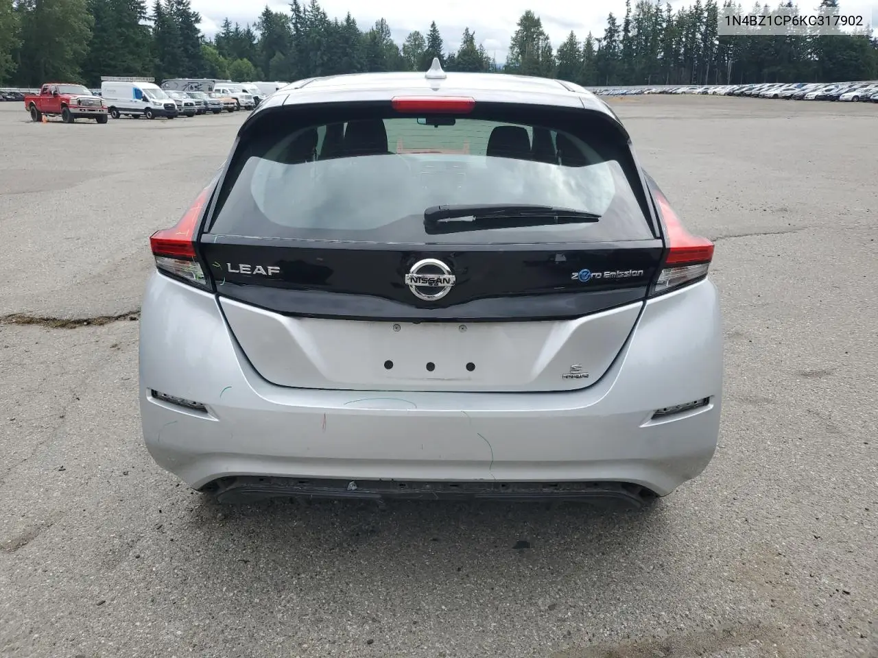 2019 Nissan Leaf S Plus VIN: 1N4BZ1CP6KC317902 Lot: 62417695
