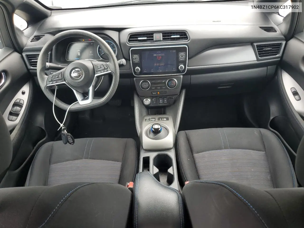 2019 Nissan Leaf S Plus VIN: 1N4BZ1CP6KC317902 Lot: 62417695