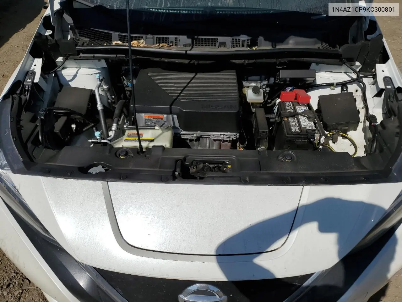 2019 Nissan Leaf S VIN: 1N4AZ1CP9KC300801 Lot: 62607275