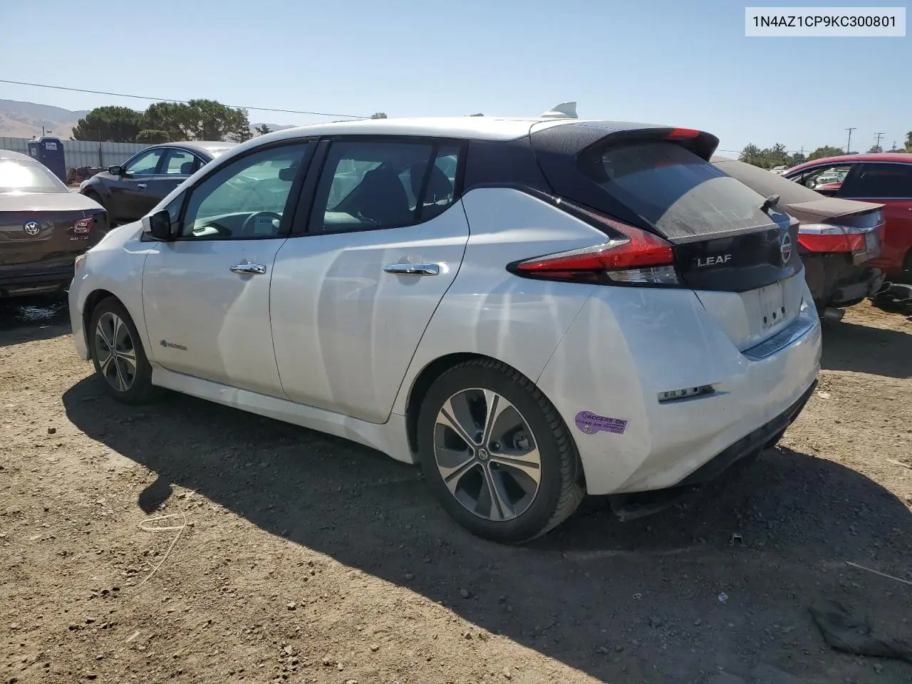 2019 Nissan Leaf S VIN: 1N4AZ1CP9KC300801 Lot: 62607275