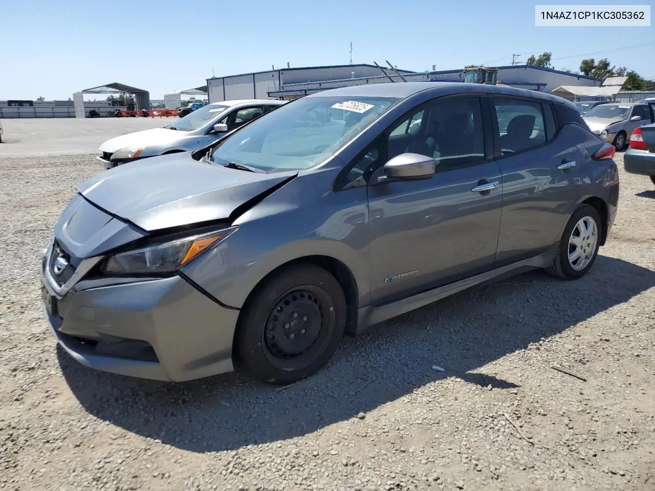2019 Nissan Leaf S VIN: 1N4AZ1CP1KC305362 Lot: 62888945