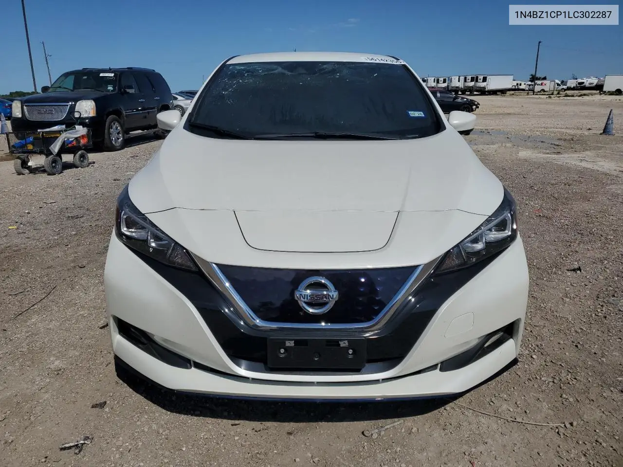 2020 Nissan Leaf Sv Plus VIN: 1N4BZ1CP1LC302287 Lot: 56142355