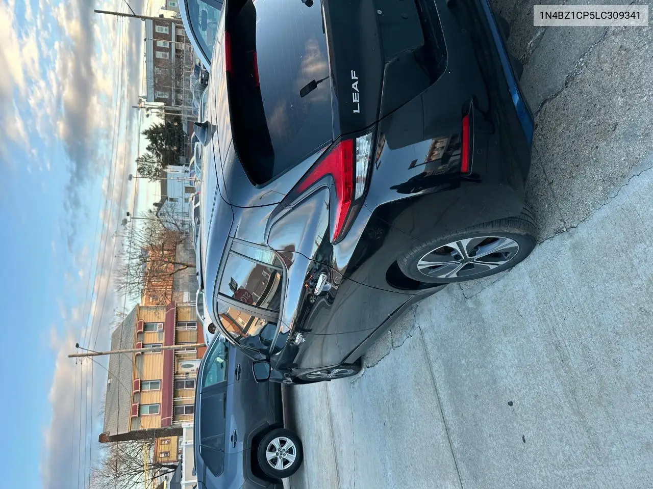 2020 Nissan Leaf Sv Plus VIN: 1N4BZ1CP5LC309341 Lot: 61253565