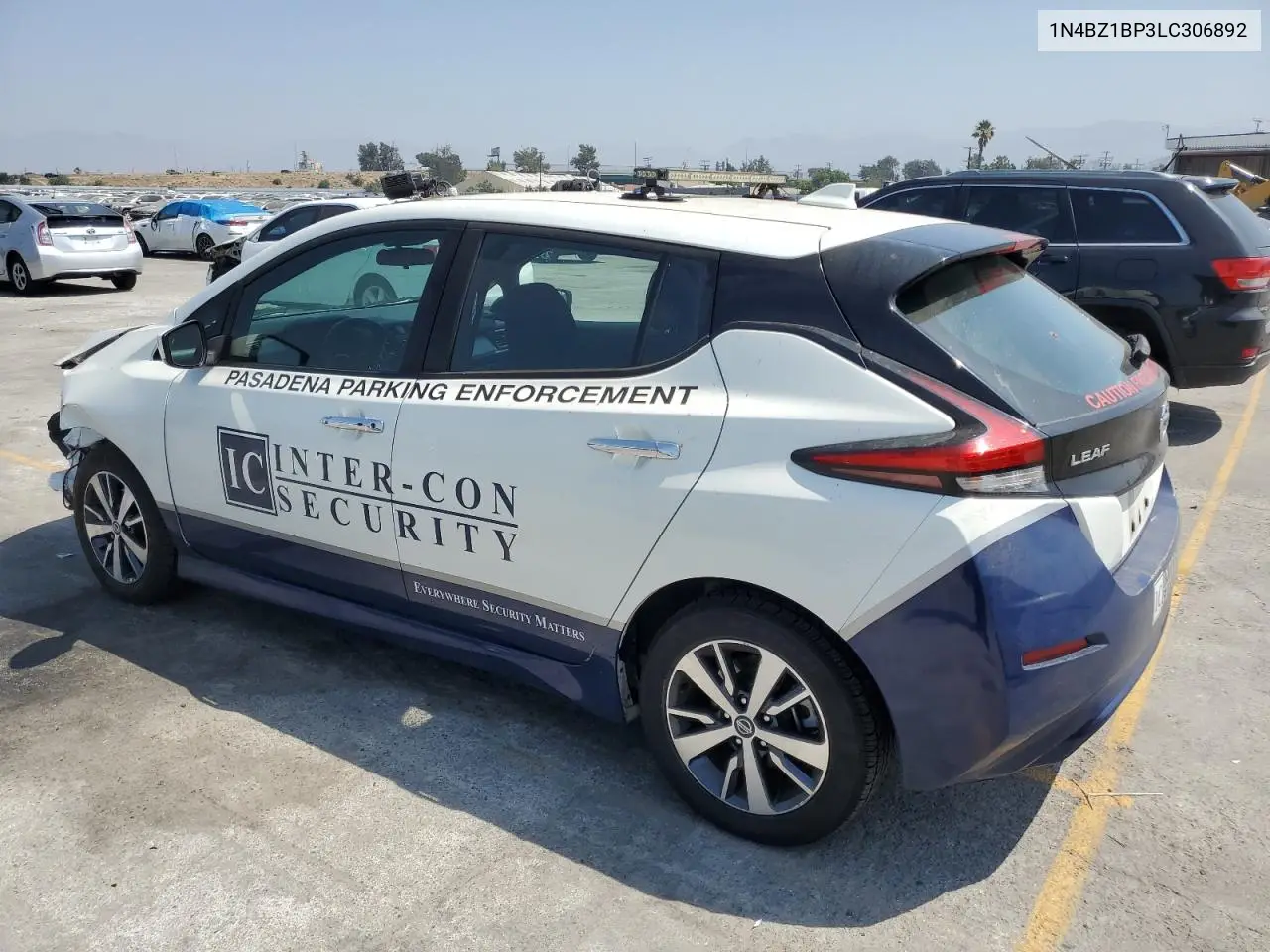 2020 Nissan Leaf S Plus VIN: 1N4BZ1BP3LC306892 Lot: 61743535