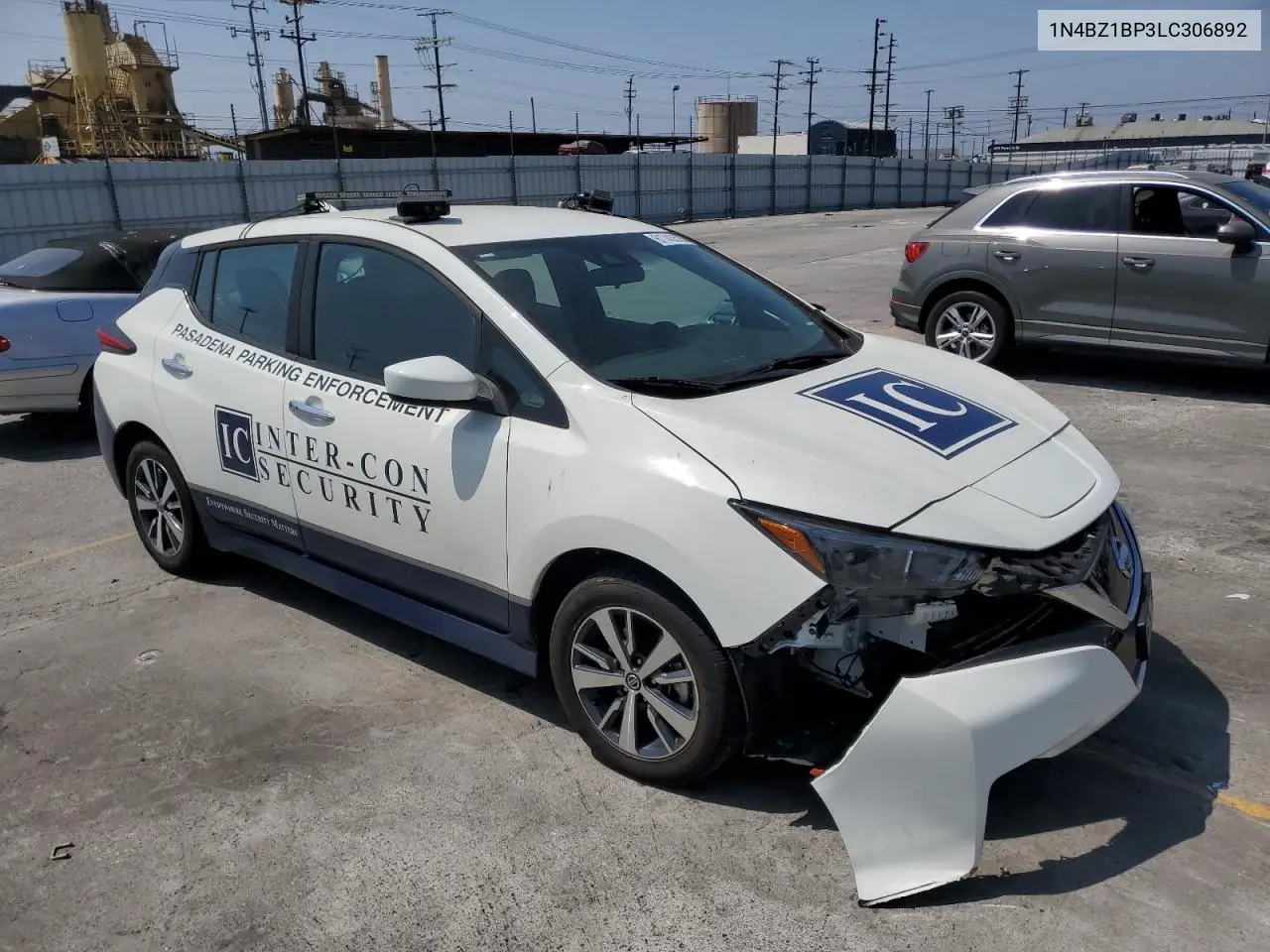 2020 Nissan Leaf S Plus VIN: 1N4BZ1BP3LC306892 Lot: 61743535