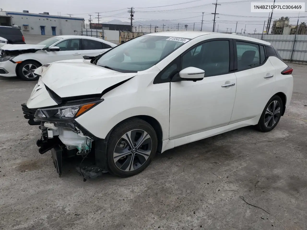 2020 Nissan Leaf Sl Plus VIN: 1N4BZ1DP7LC306469 Lot: 61850255