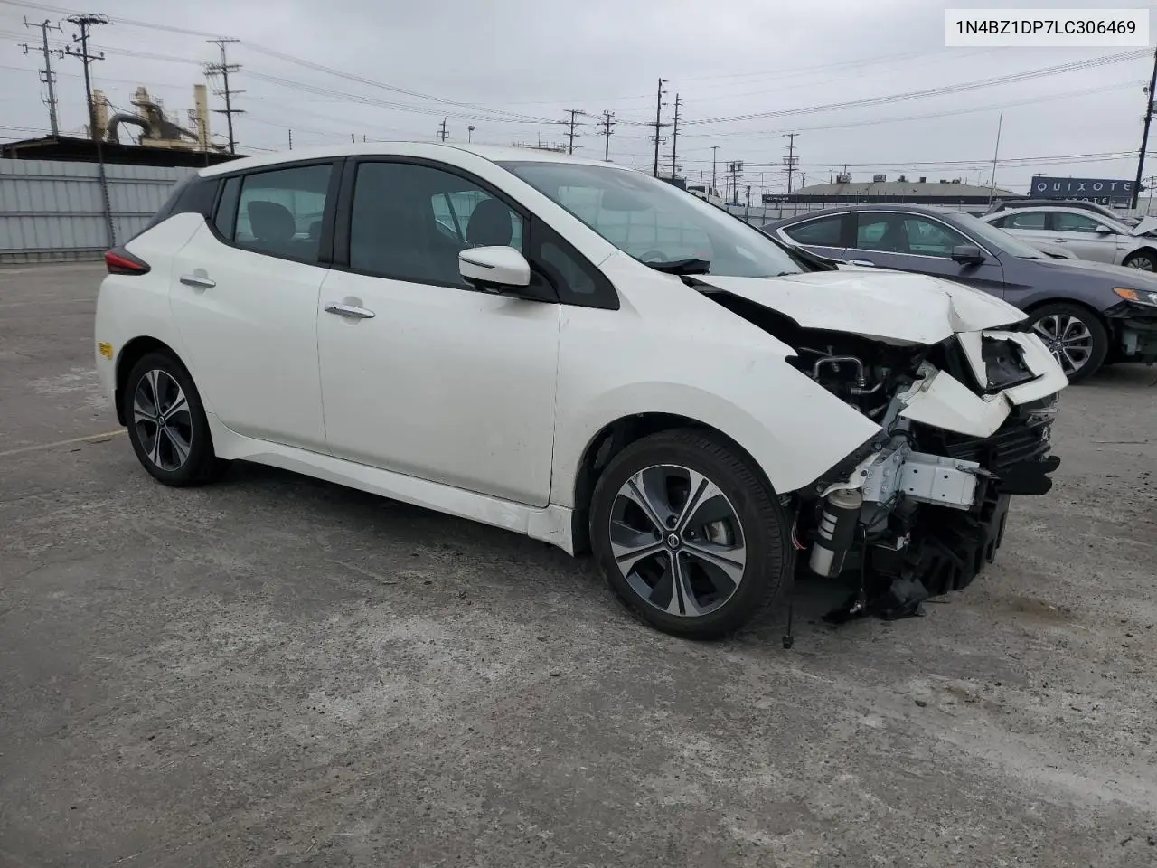 2020 Nissan Leaf Sl Plus VIN: 1N4BZ1DP7LC306469 Lot: 61850255