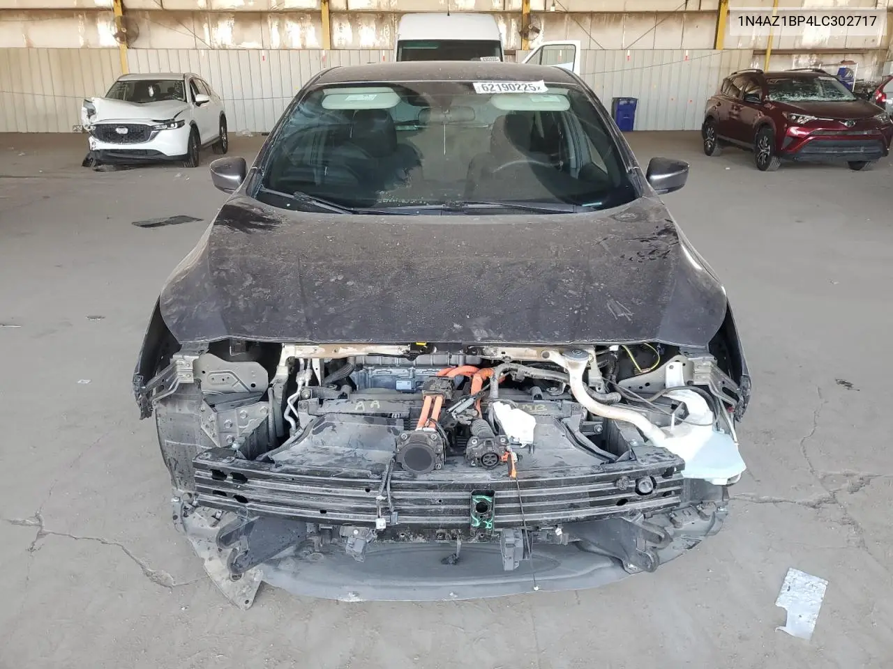 2020 Nissan Leaf S VIN: 1N4AZ1BP4LC302717 Lot: 62190225