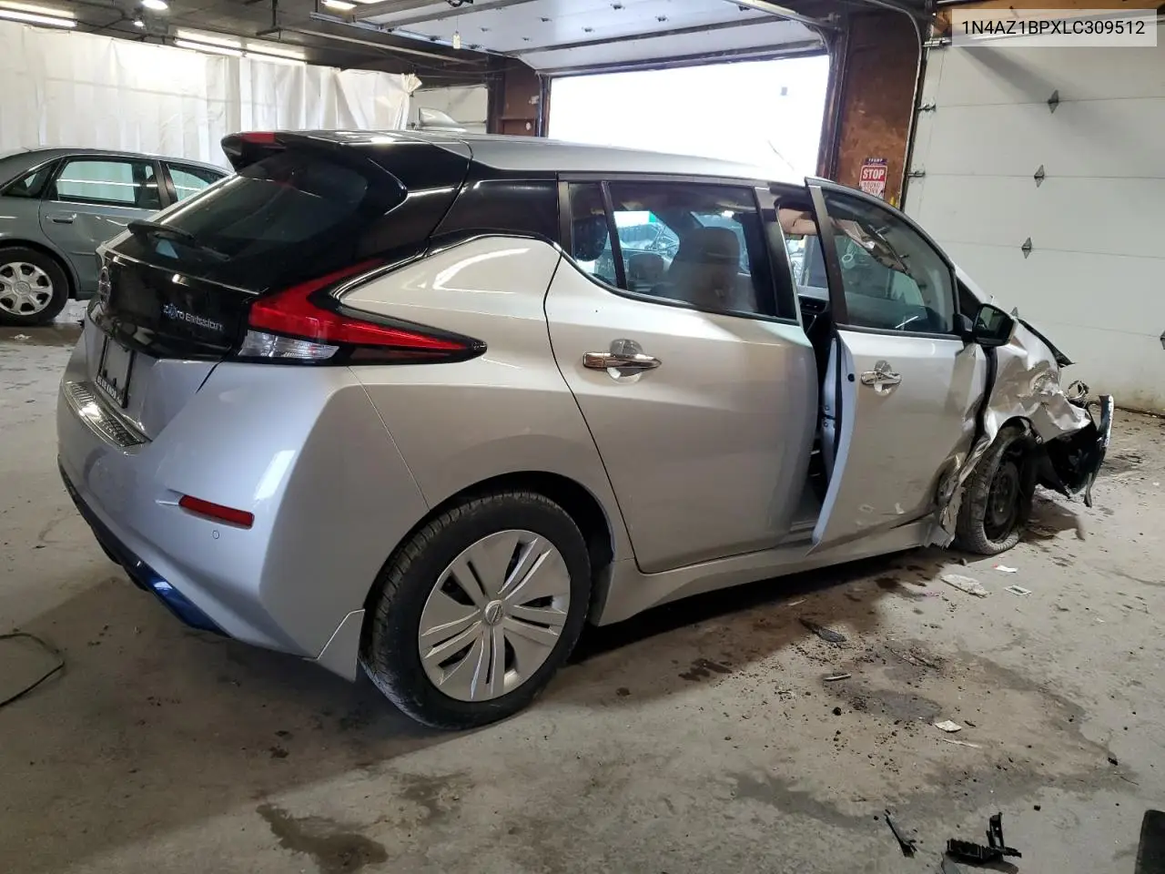 2020 Nissan Leaf S VIN: 1N4AZ1BPXLC309512 Lot: 62251165