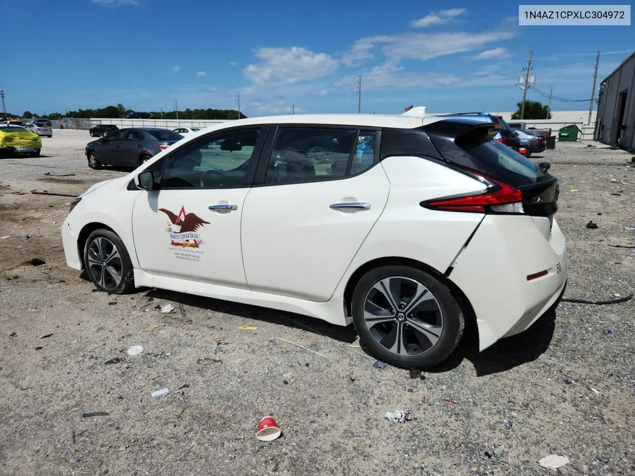 2020 Nissan Leaf Sv VIN: 1N4AZ1CPXLC304972 Lot: 62846875