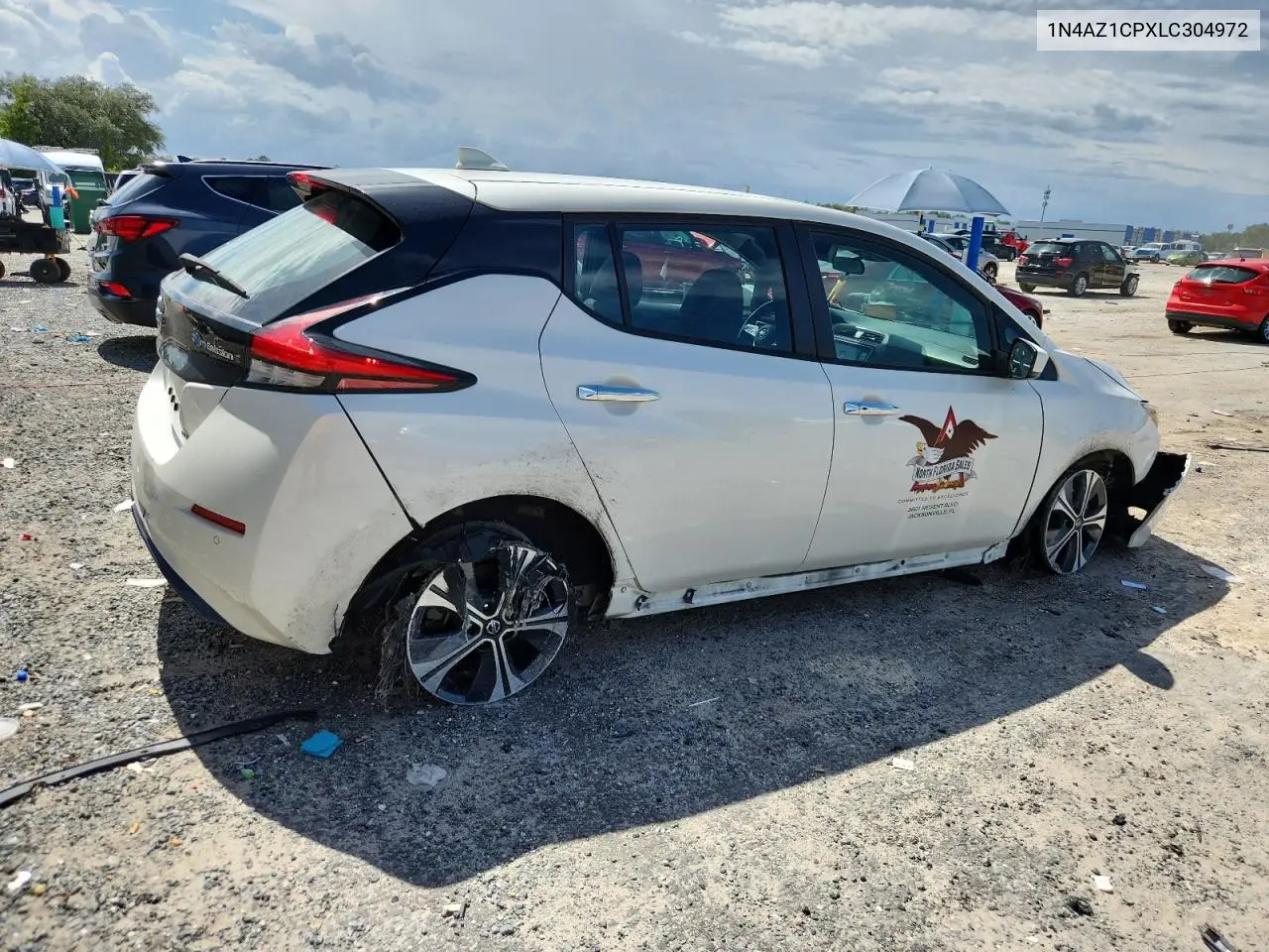 2020 Nissan Leaf Sv VIN: 1N4AZ1CPXLC304972 Lot: 62846875