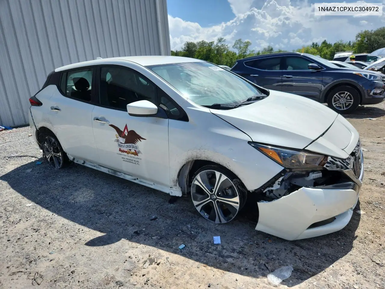 2020 Nissan Leaf Sv VIN: 1N4AZ1CPXLC304972 Lot: 62846875
