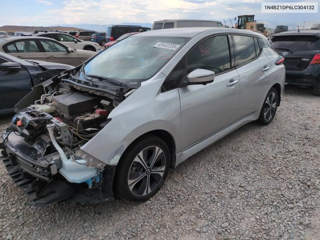 2020 Nissan Leaf Sl Plus VIN: 1N4BZ1DP6LC304132 Lot: 63442235