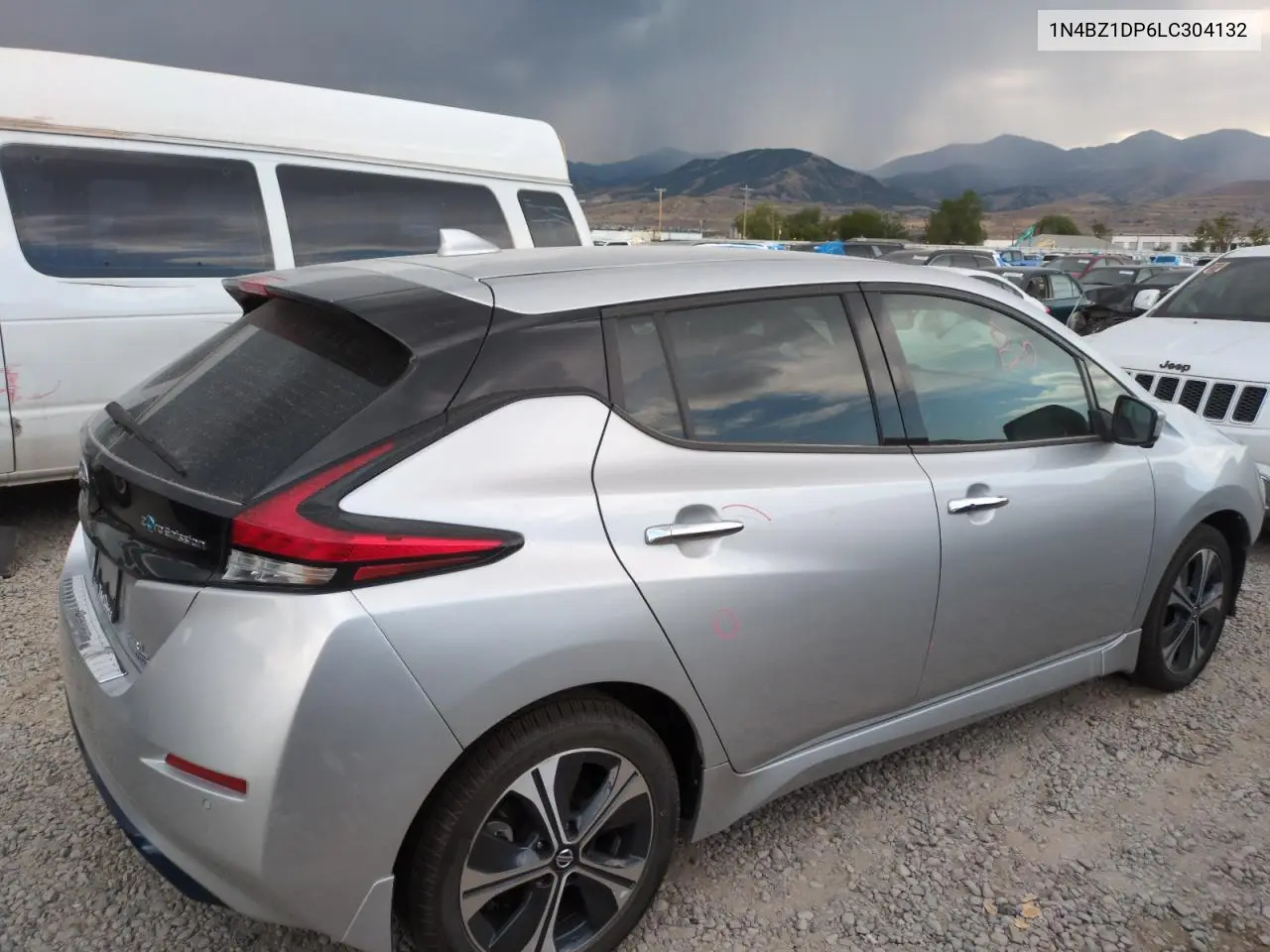 2020 Nissan Leaf Sl Plus VIN: 1N4BZ1DP6LC304132 Lot: 63442235