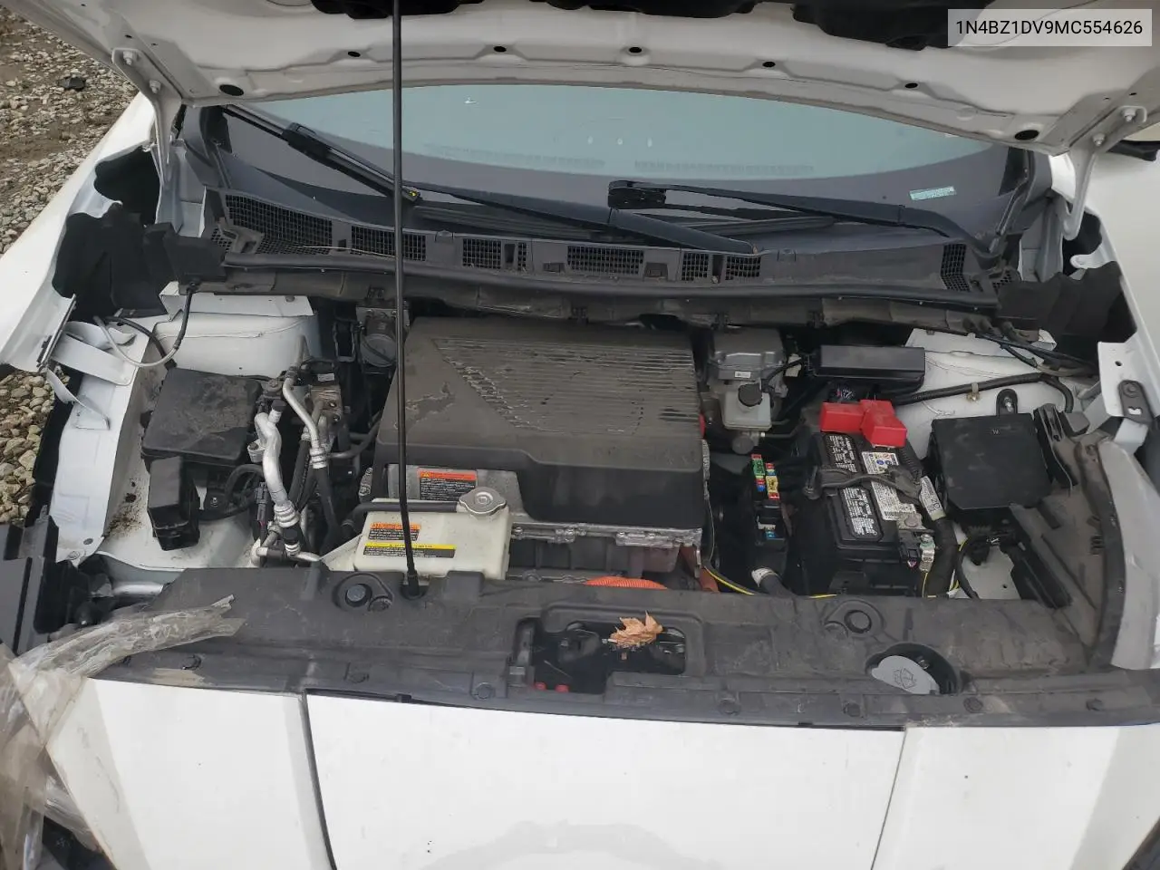 2021 Nissan Leaf Sl Plus VIN: 1N4BZ1DV9MC554626 Lot: 61155875