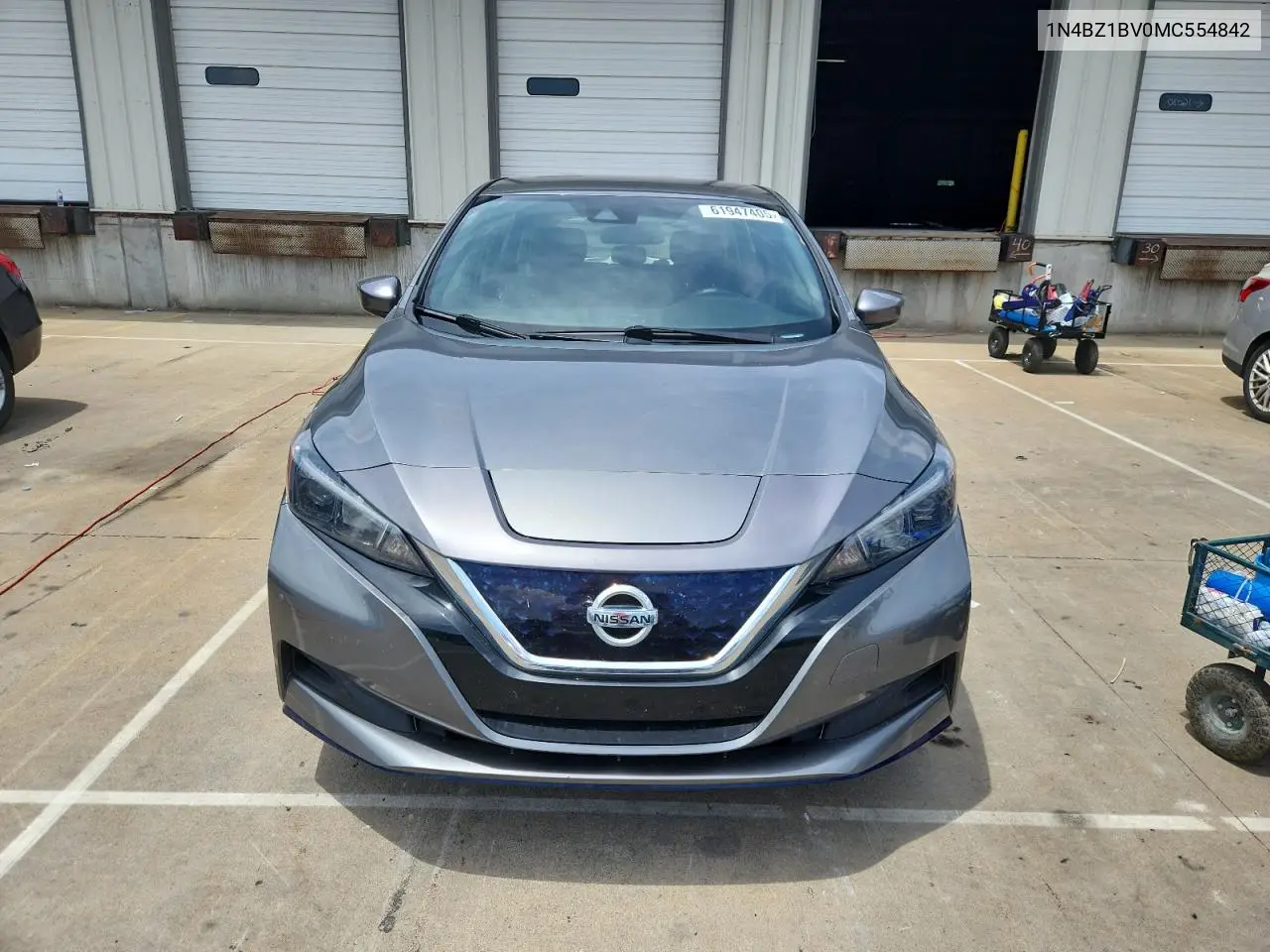 2021 Nissan Leaf S Plus VIN: 1N4BZ1BV0MC554842 Lot: 61947405