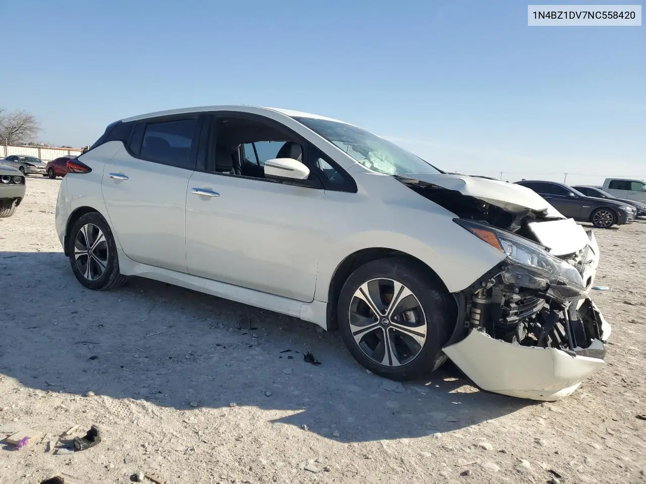 2022 Nissan Leaf Sl Plus VIN: 1N4BZ1DV7NC558420 Lot: 45716905