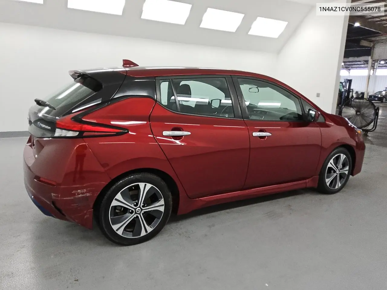 2022 Nissan Leaf Sv VIN: 1N4AZ1CV0NC555078 Lot: 59025445