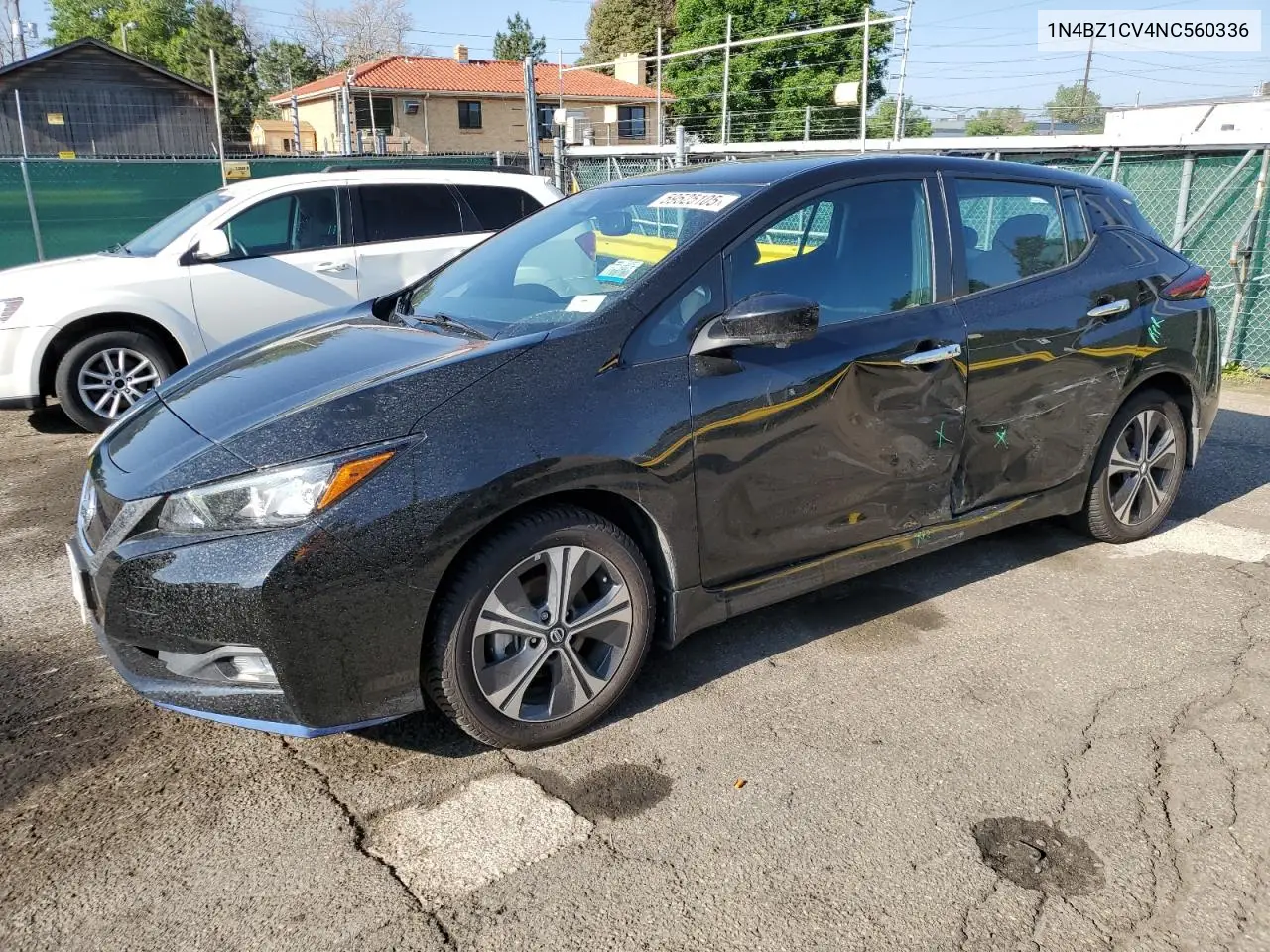 2022 Nissan Leaf Sv Plus VIN: 1N4BZ1CV4NC560336 Lot: 59525105