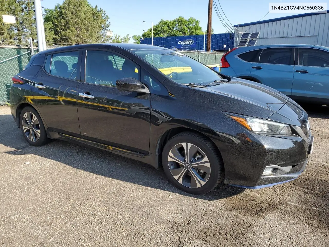 2022 Nissan Leaf Sv Plus VIN: 1N4BZ1CV4NC560336 Lot: 59525105