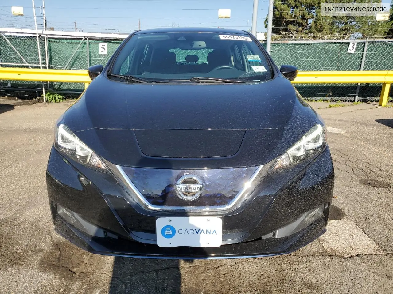 2022 Nissan Leaf Sv Plus VIN: 1N4BZ1CV4NC560336 Lot: 59525105