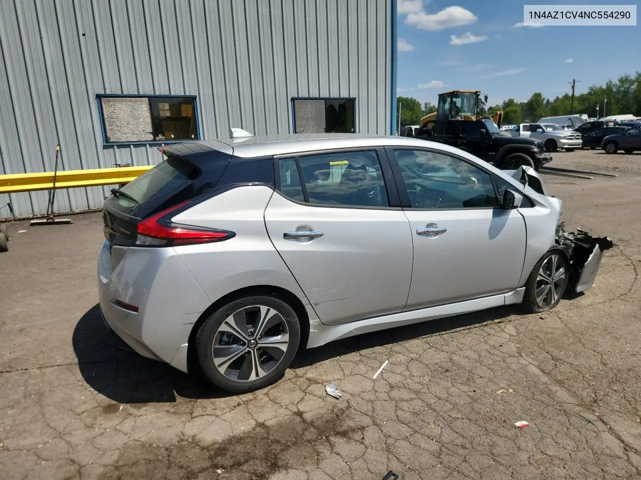 2022 Nissan Leaf Sv VIN: 1N4AZ1CV4NC554290 Lot: 61042995