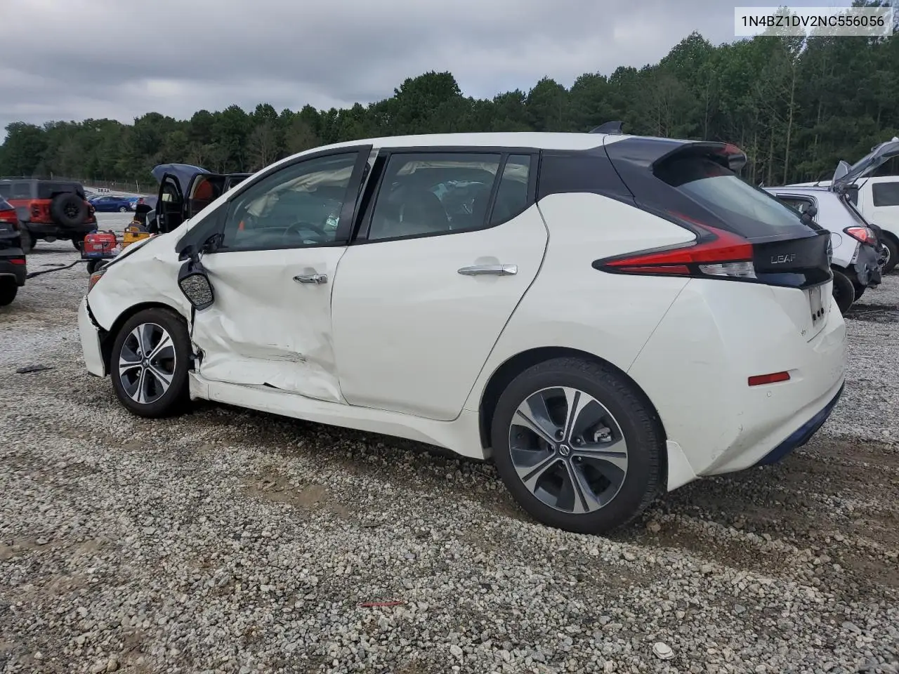 2022 Nissan Leaf Sl Plus VIN: 1N4BZ1DV2NC556056 Lot: 61300045