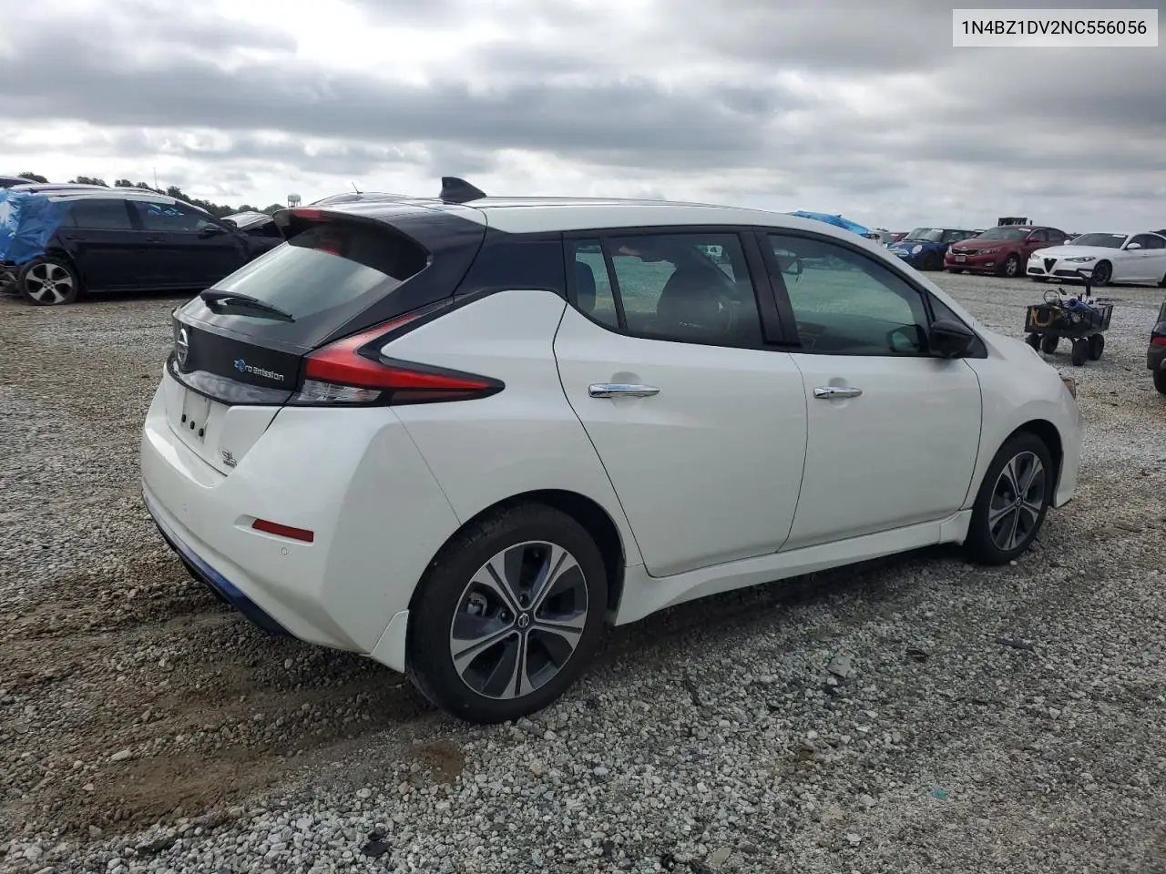 2022 Nissan Leaf Sl Plus VIN: 1N4BZ1DV2NC556056 Lot: 61300045
