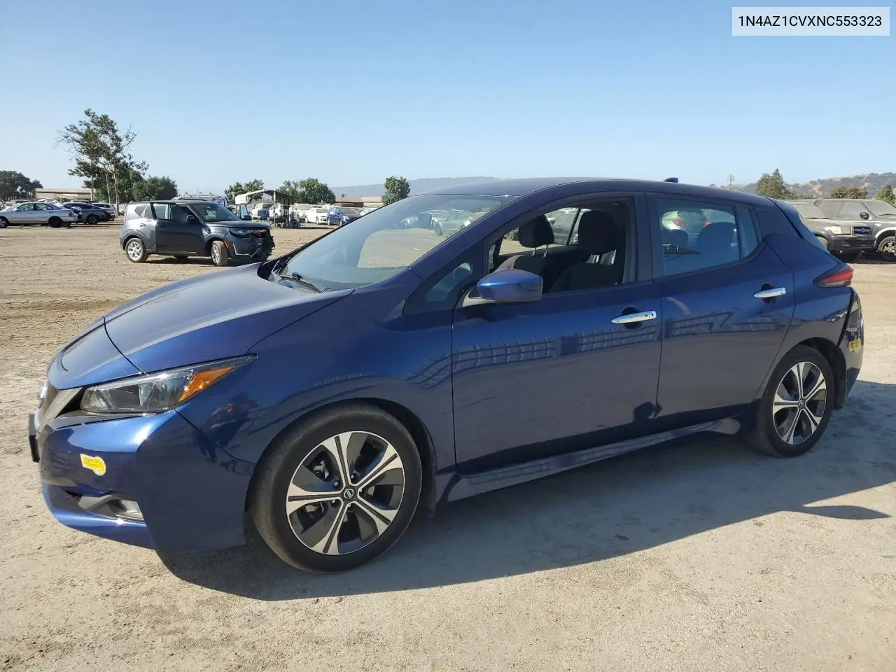 2022 Nissan Leaf Sv VIN: 1N4AZ1CVXNC553323 Lot: 61625305