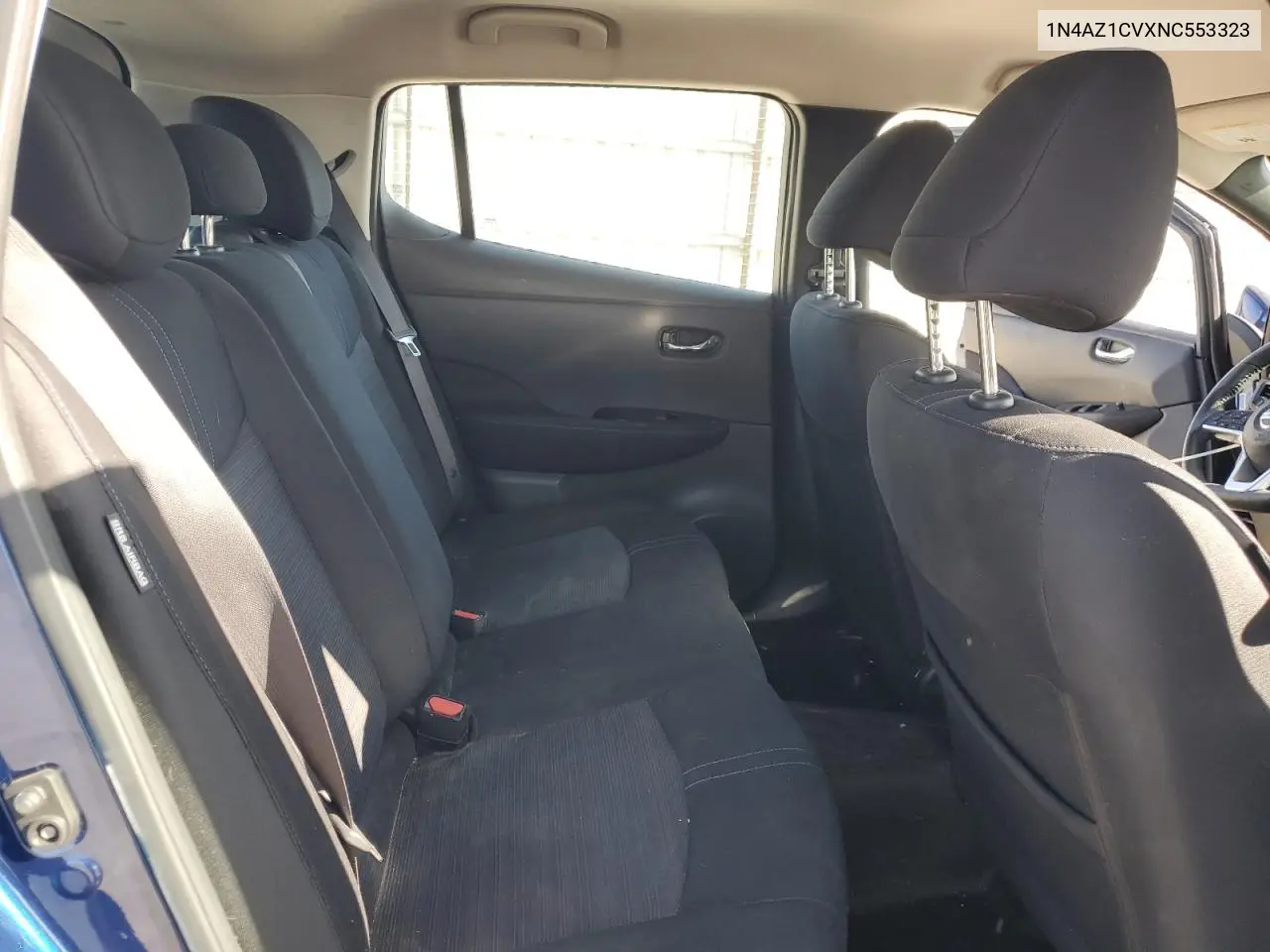 2022 Nissan Leaf Sv VIN: 1N4AZ1CVXNC553323 Lot: 61625305