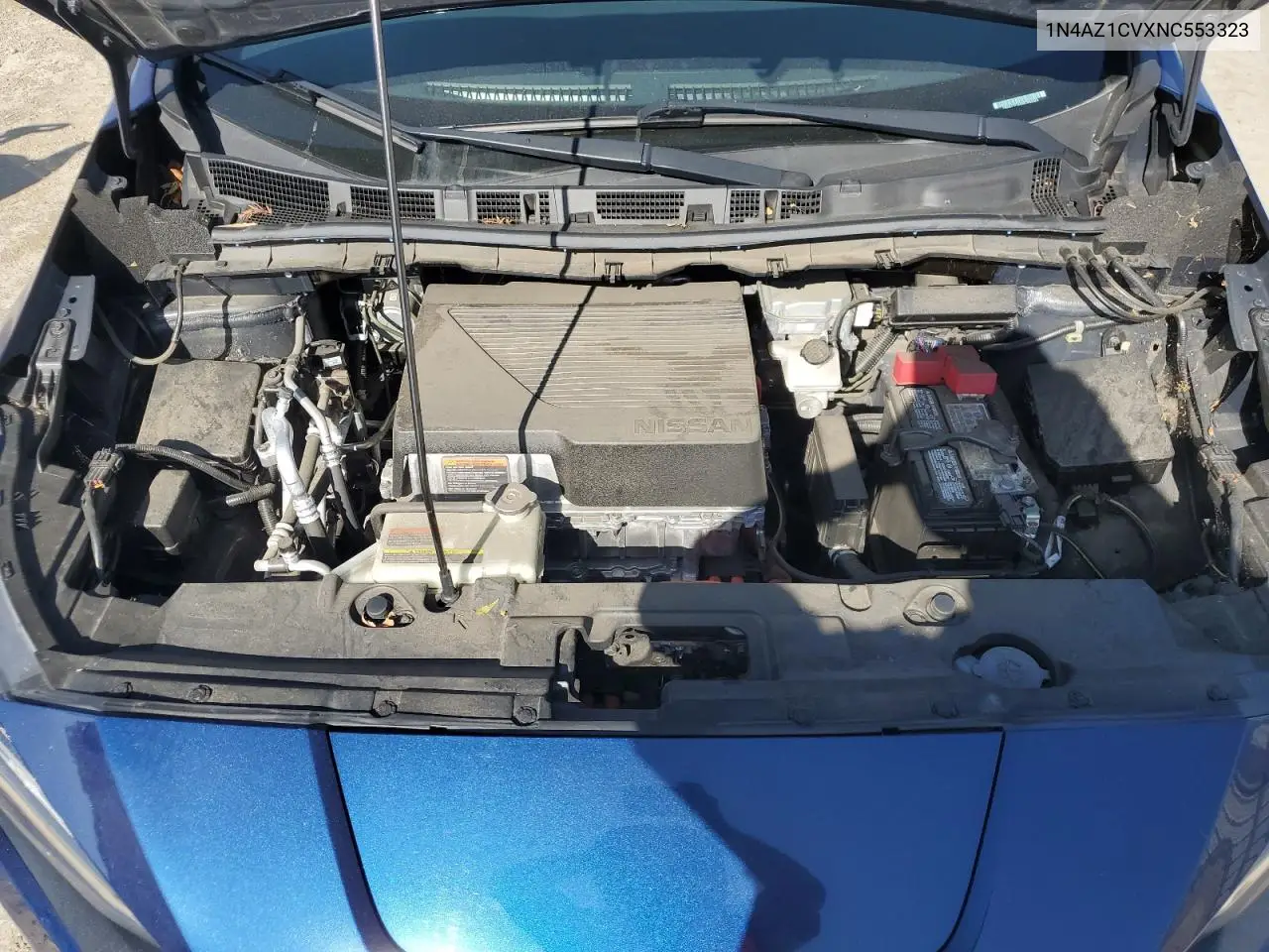 2022 Nissan Leaf Sv VIN: 1N4AZ1CVXNC553323 Lot: 61625305