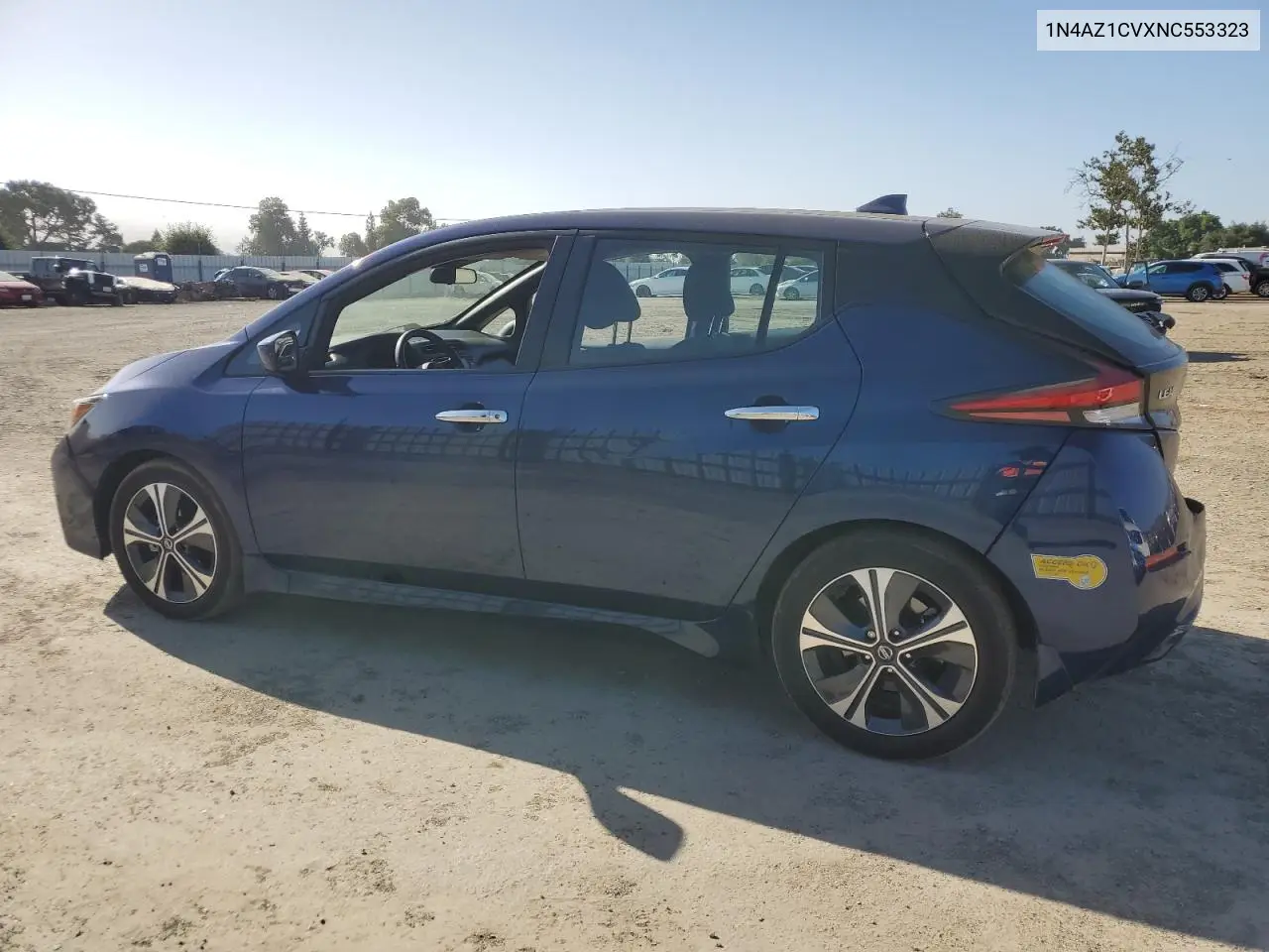 2022 Nissan Leaf Sv VIN: 1N4AZ1CVXNC553323 Lot: 61625305