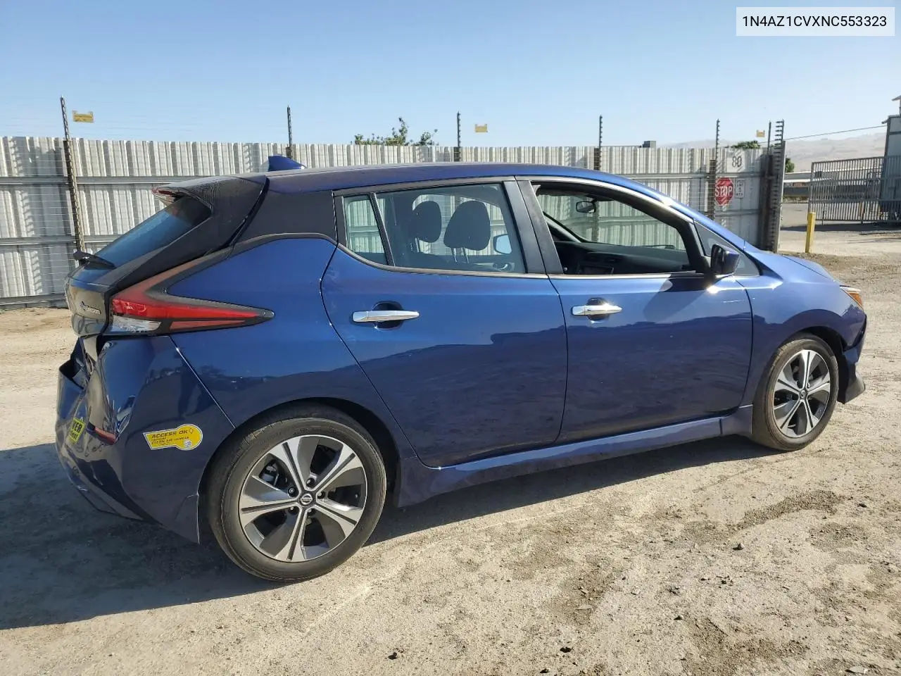 2022 Nissan Leaf Sv VIN: 1N4AZ1CVXNC553323 Lot: 61625305