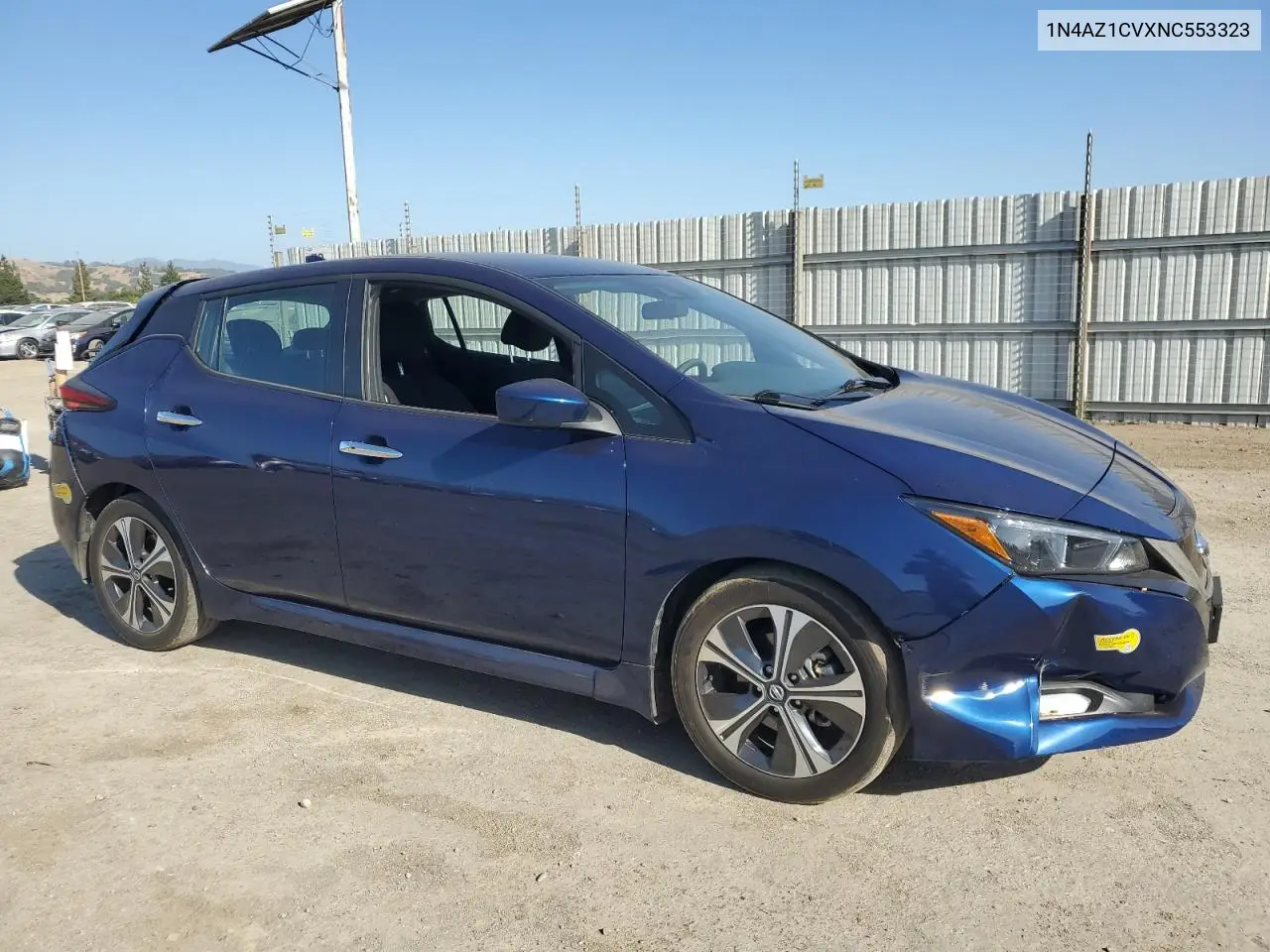 2022 Nissan Leaf Sv VIN: 1N4AZ1CVXNC553323 Lot: 61625305