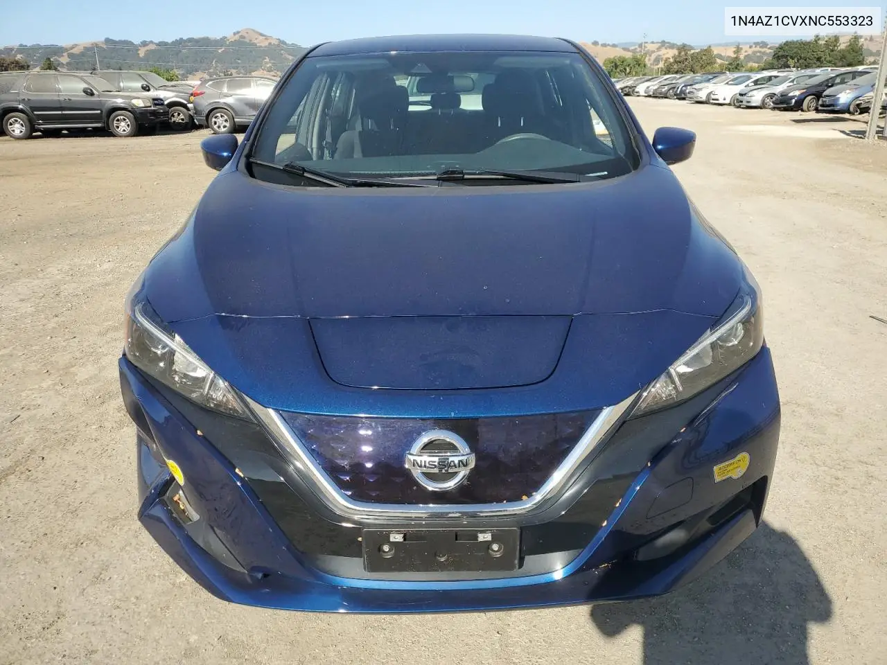 2022 Nissan Leaf Sv VIN: 1N4AZ1CVXNC553323 Lot: 61625305