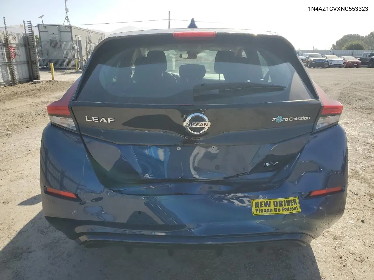 2022 Nissan Leaf Sv VIN: 1N4AZ1CVXNC553323 Lot: 61625305