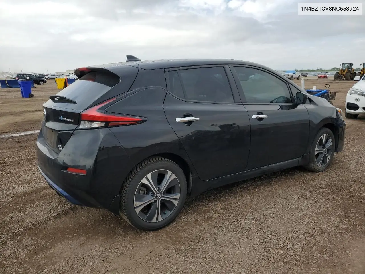 2022 Nissan Leaf Sv Plus VIN: 1N4BZ1CV8NC553924 Lot: 62111185