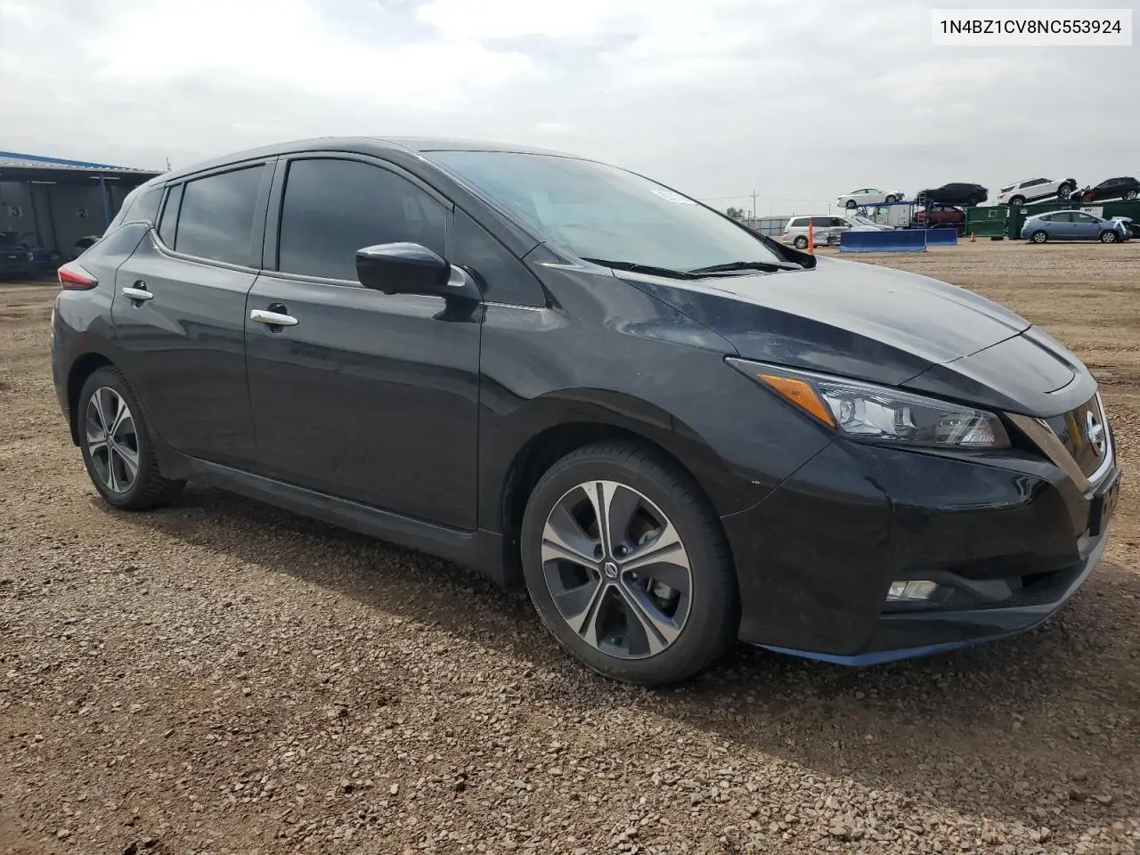 2022 Nissan Leaf Sv Plus VIN: 1N4BZ1CV8NC553924 Lot: 62111185