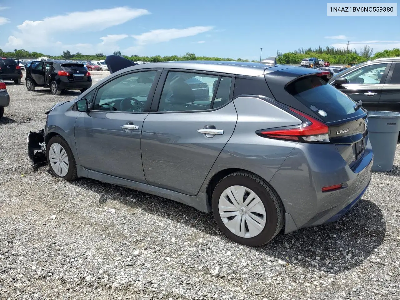 2022 Nissan Leaf S VIN: 1N4AZ1BV6NC559380 Lot: 62304335