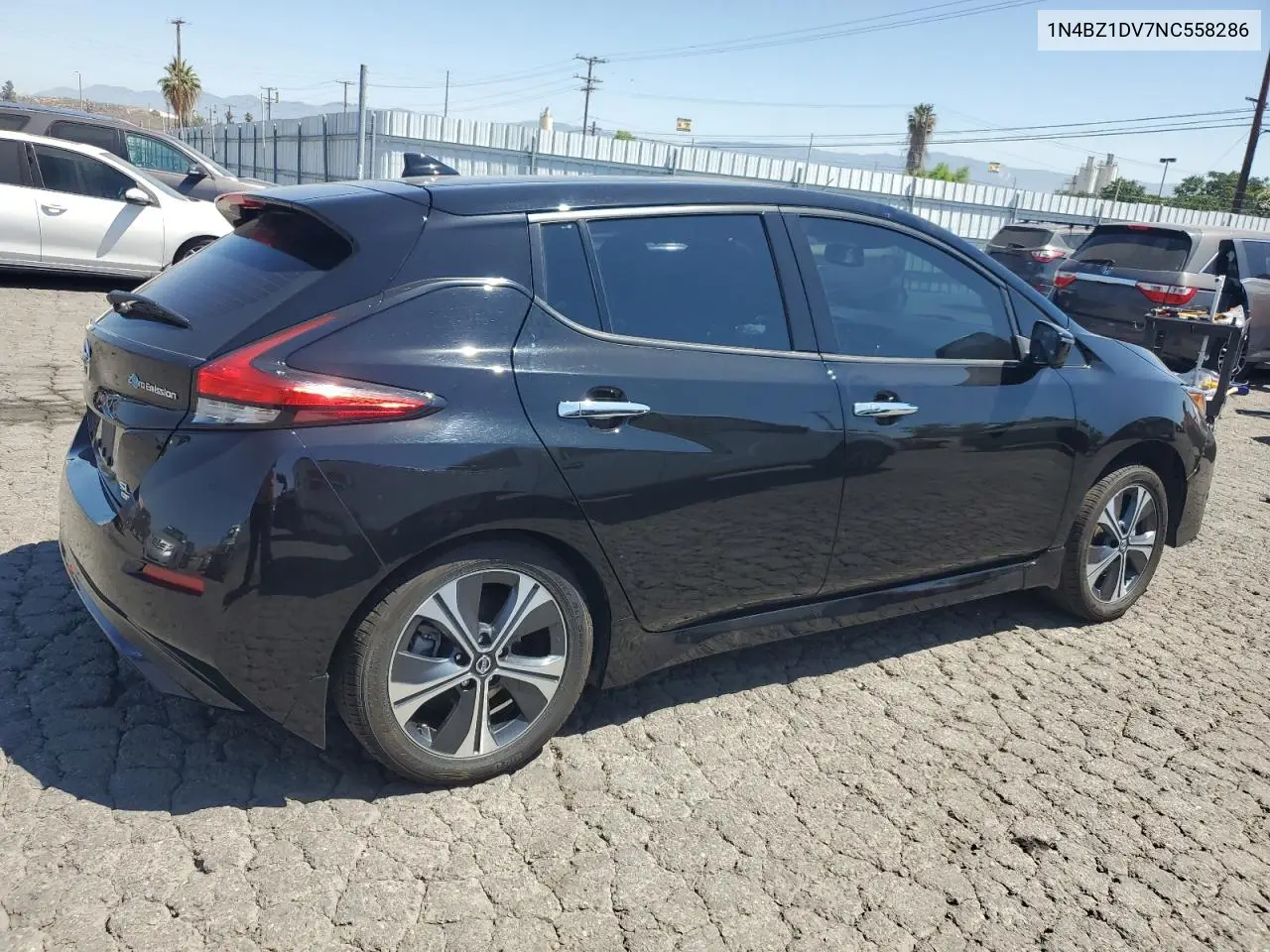 2022 Nissan Leaf Sl Plus VIN: 1N4BZ1DV7NC558286 Lot: 62954125