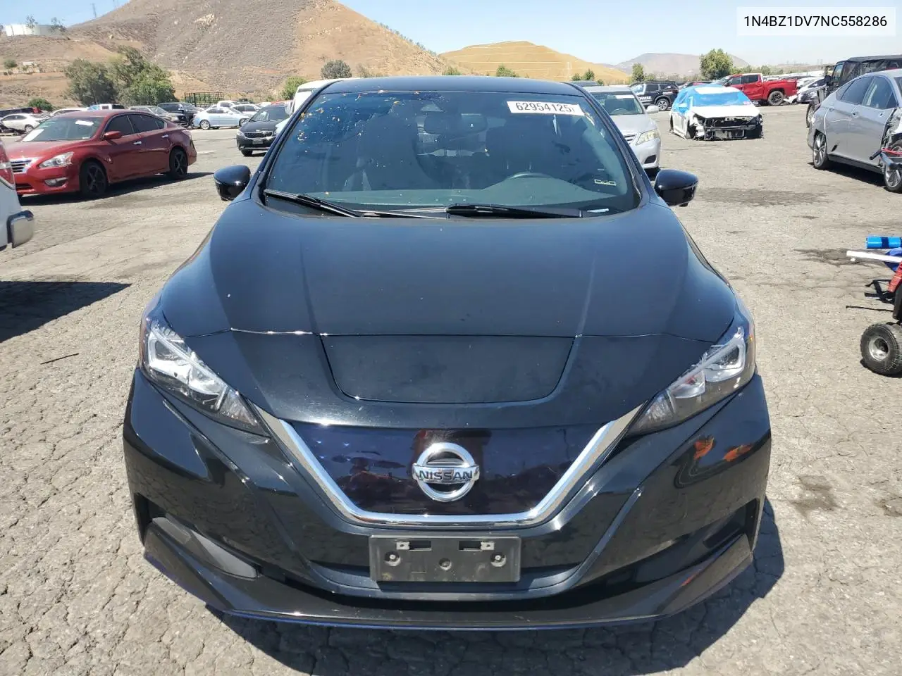 2022 Nissan Leaf Sl Plus VIN: 1N4BZ1DV7NC558286 Lot: 62954125