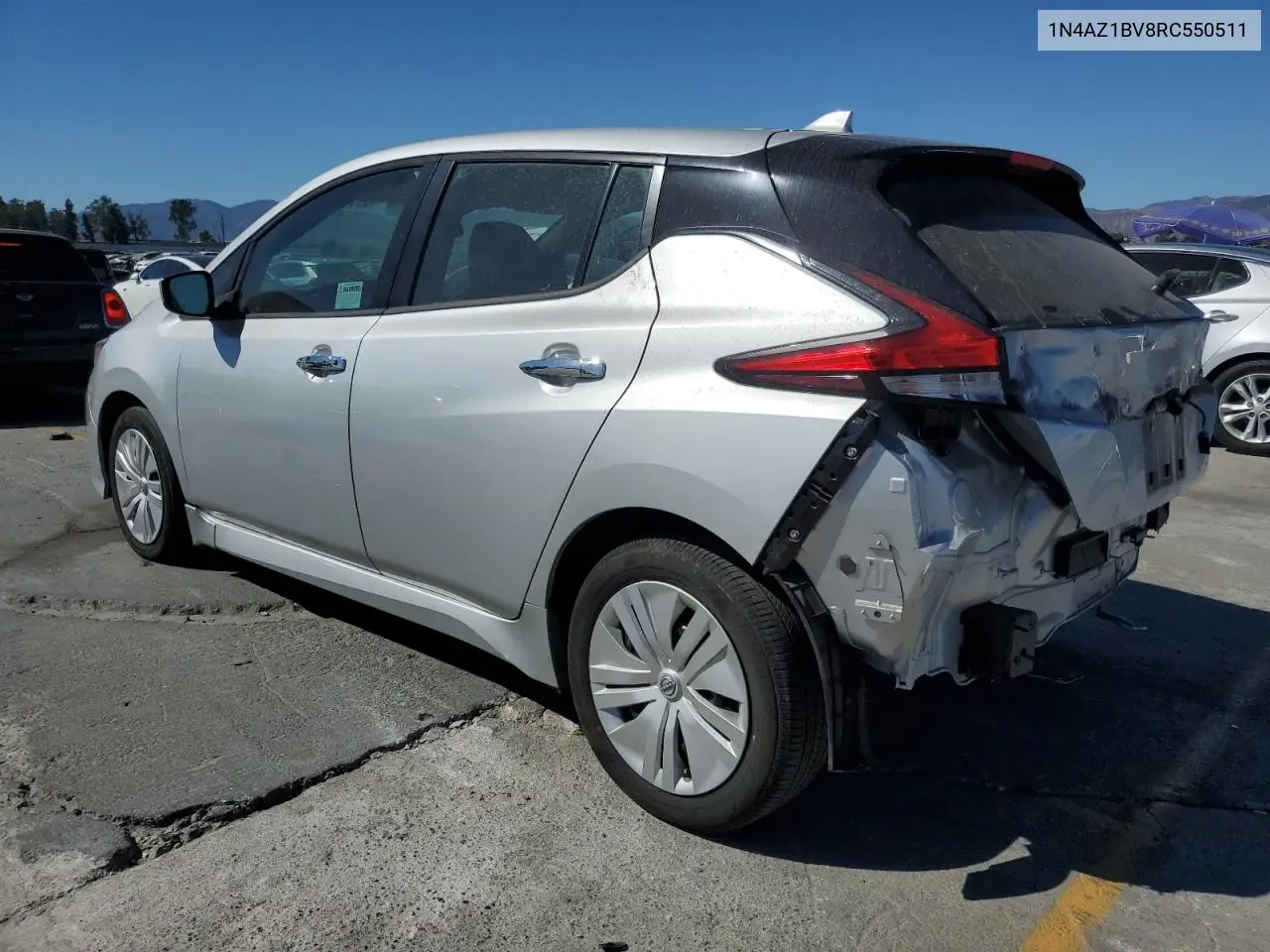 2024 Nissan Leaf S VIN: 1N4AZ1BV8RC550511 Lot: 63071925