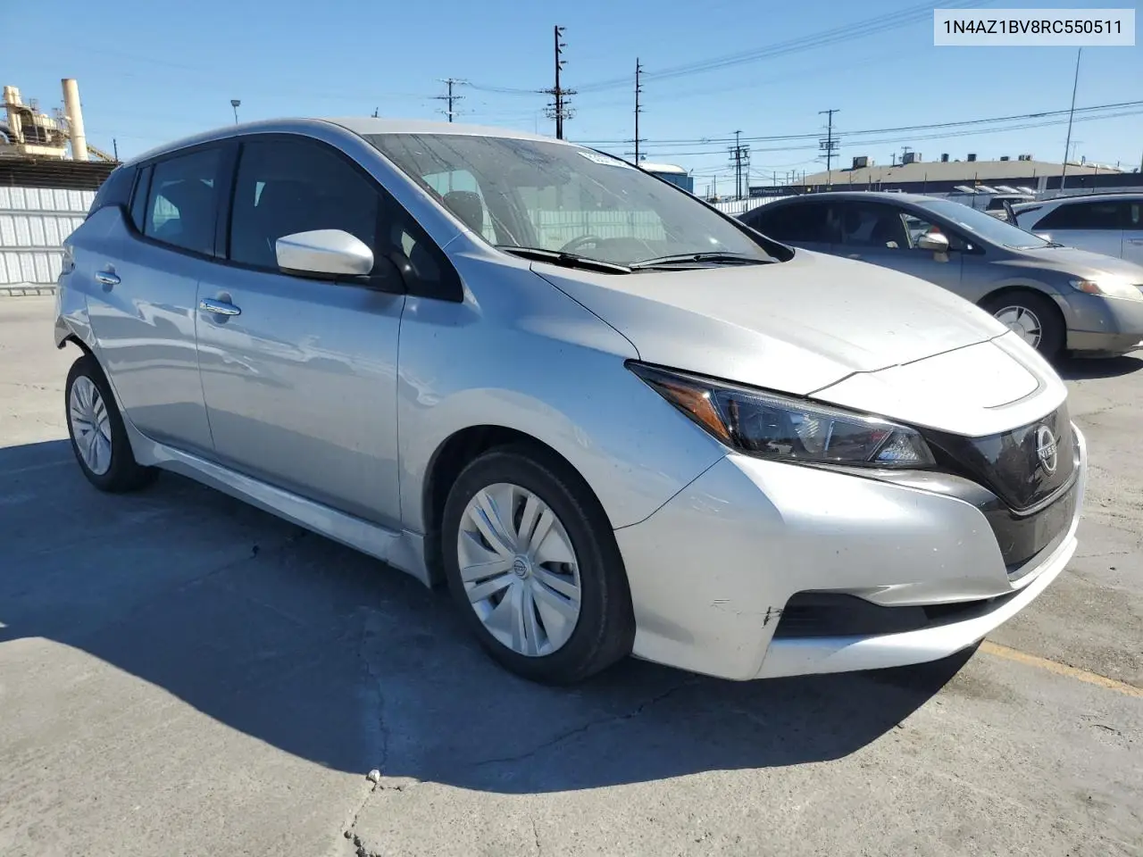 2024 Nissan Leaf S VIN: 1N4AZ1BV8RC550511 Lot: 63071925