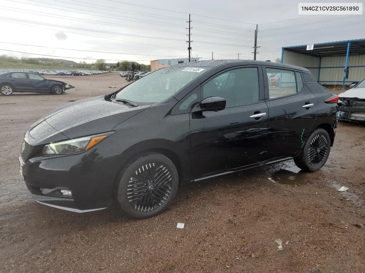 2025 Nissan Leaf Sv Plus VIN: 1N4CZ1CV2SC561890 Lot: 55741435