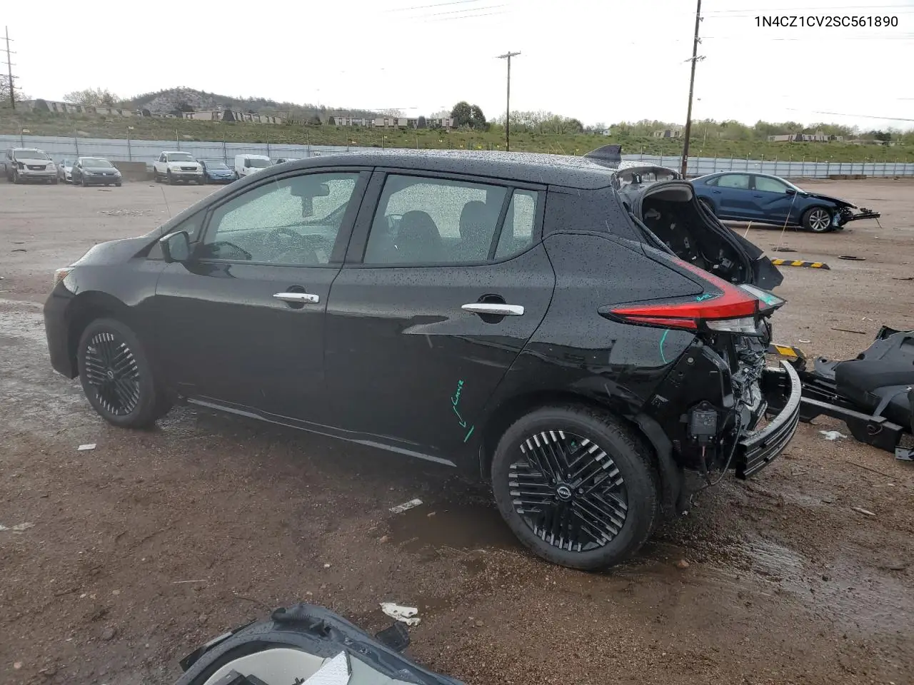 2025 Nissan Leaf Sv Plus VIN: 1N4CZ1CV2SC561890 Lot: 55741435