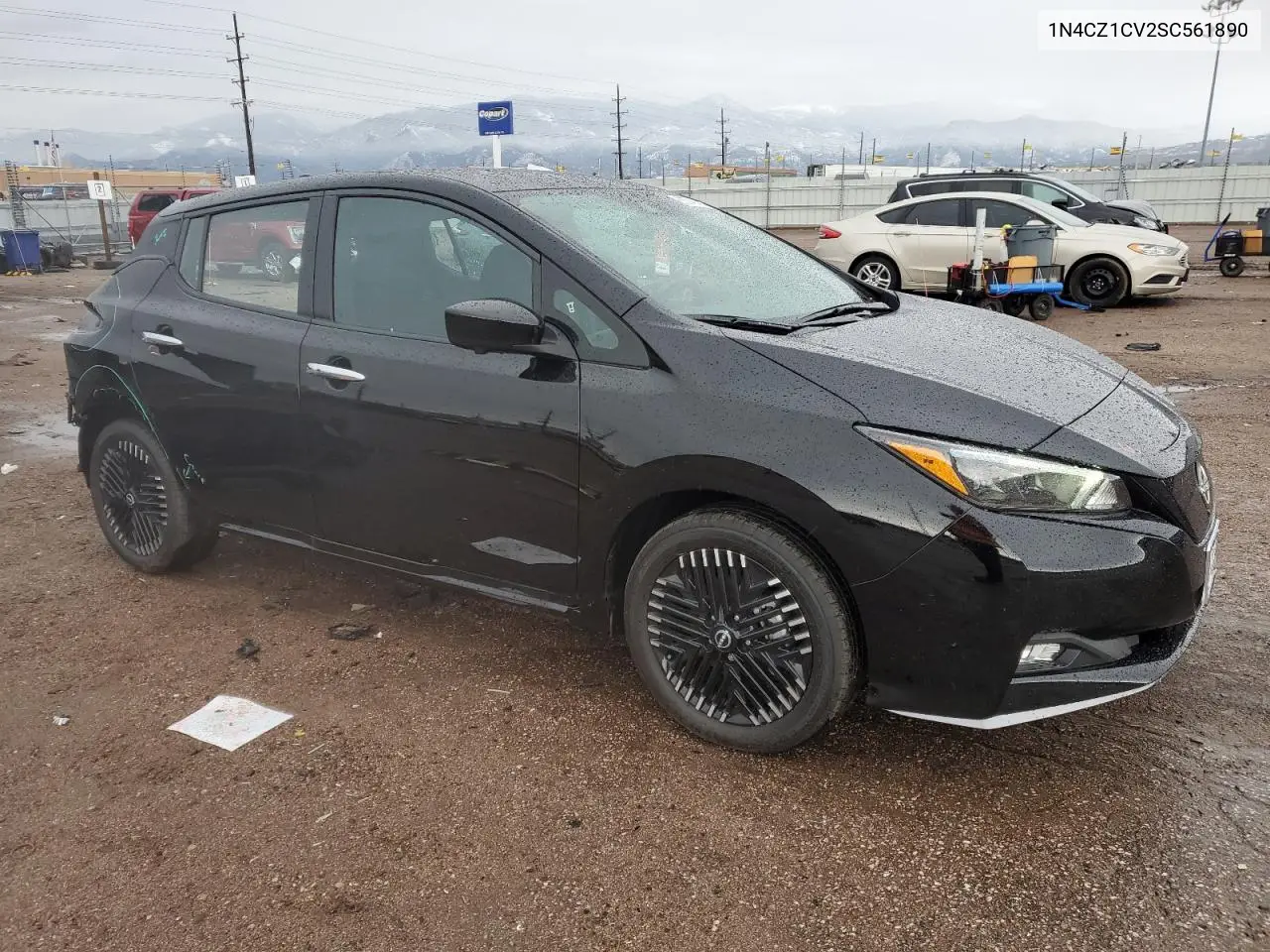 2025 Nissan Leaf Sv Plus VIN: 1N4CZ1CV2SC561890 Lot: 55741435