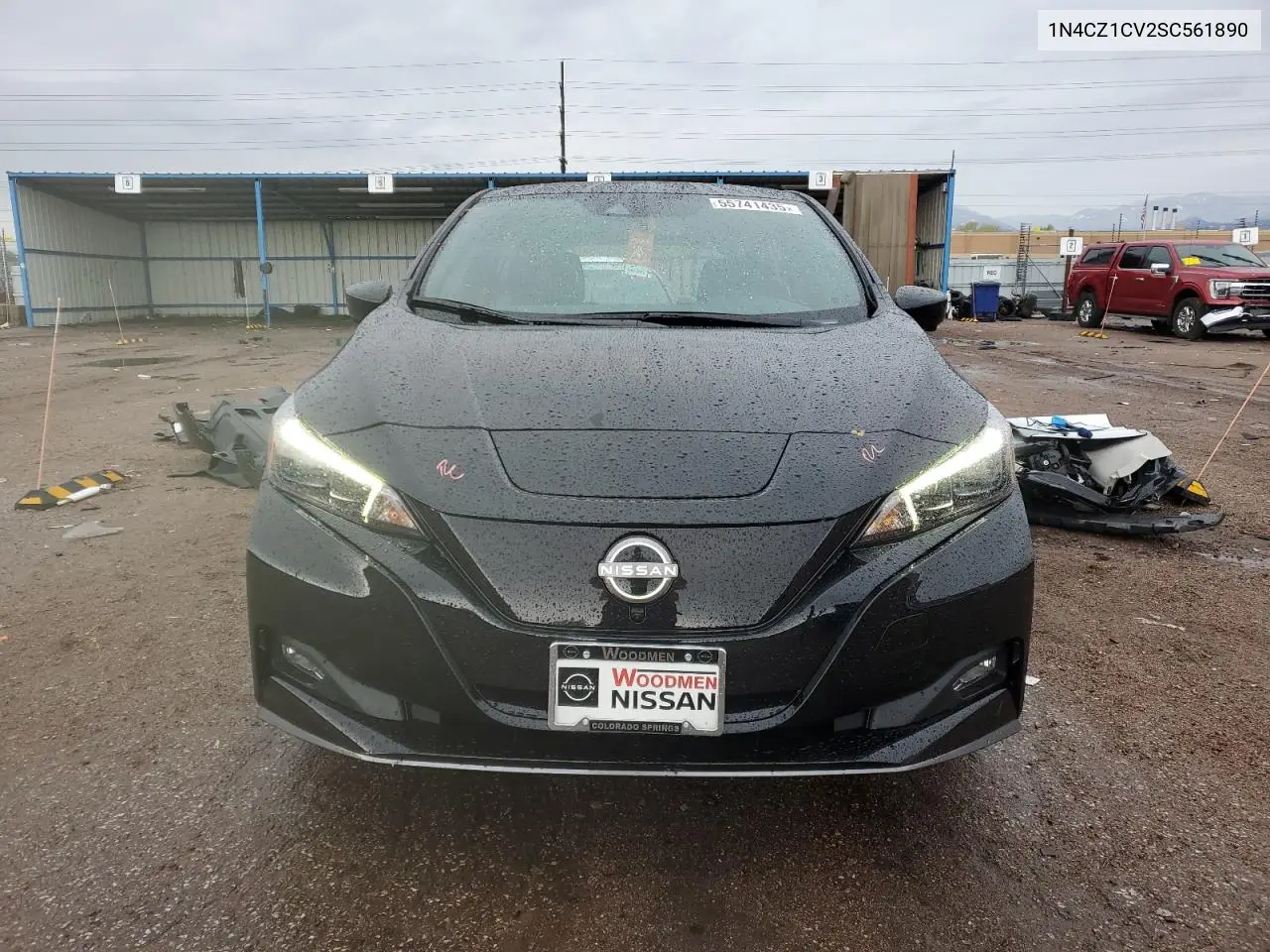 2025 Nissan Leaf Sv Plus VIN: 1N4CZ1CV2SC561890 Lot: 55741435