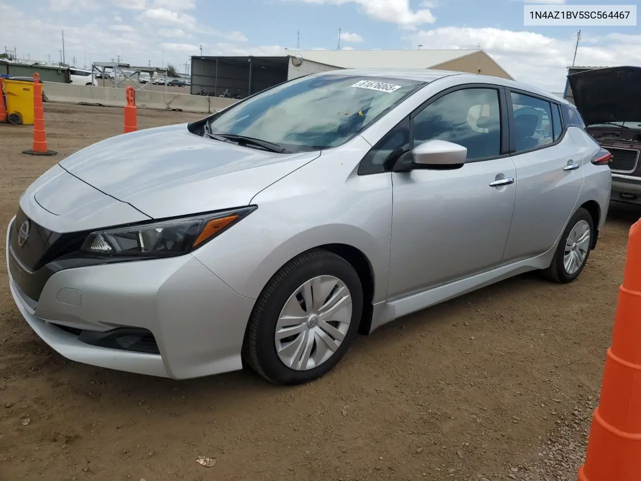2025 Nissan Leaf S VIN: 1N4AZ1BV5SC564467 Lot: 61676065